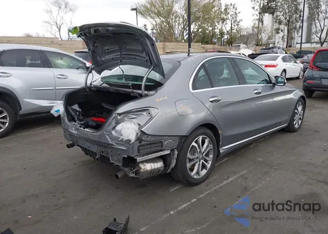 2015 Mercedes-Benz C 300 from USA, damaged, VIN 55SWF4JBXFU085390
